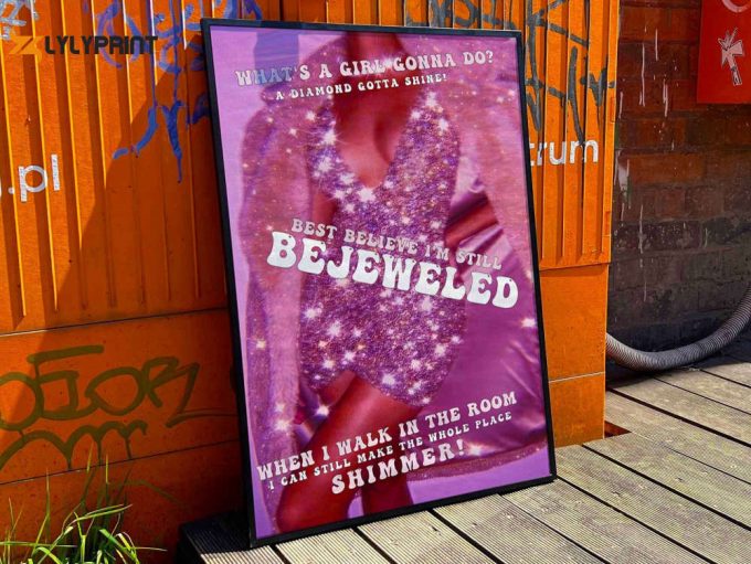 Taylor Swift “Bejeweled” Album Cover Poster #1