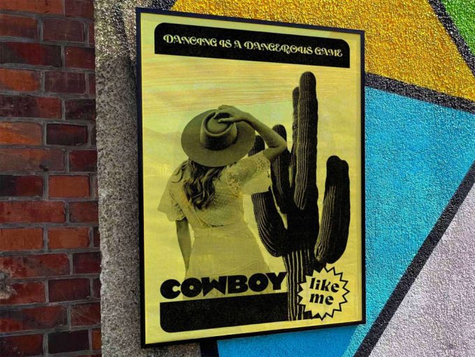 Taylor Swift “Cowboy like me” Album Cover Poster #2