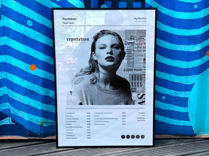 Taylor Swift “Reputation” Album Cover Poster #5