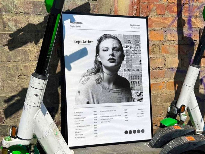 Taylor Swift “Reputation” Album Cover Poster #5