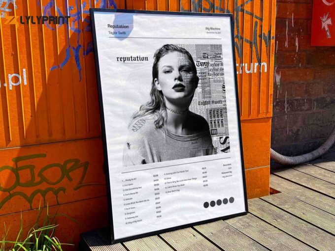 Taylor Swift “Reputation” Album Cover Poster #5