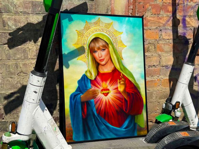 Taylor Swift “Saint Taylor” Album Cover Poster