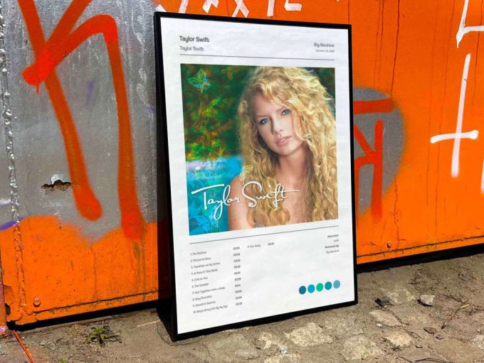 Taylor Swift “Taylor Swift” Album Cover Poster for Home Room Decor #5