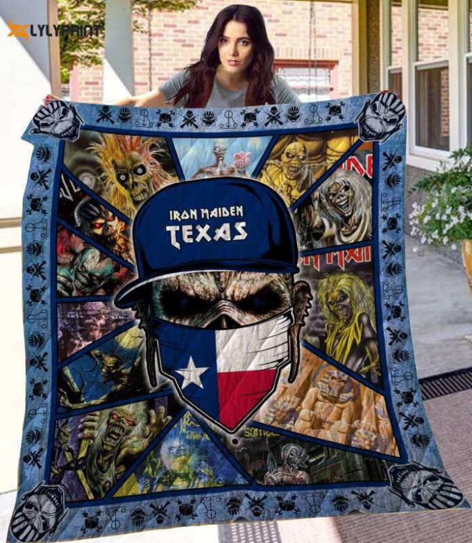 Texas 3D Customized Quilt Blanket Gift For Home Decor