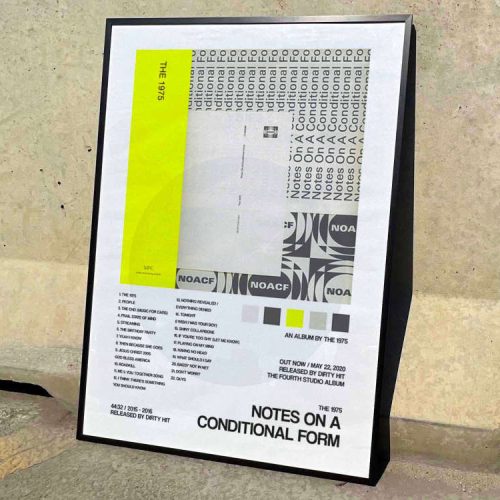 The 1975 “Notes On A Conditional Form” Album Cover Poster #2