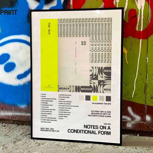 The 1975 “Notes On A Conditional Form” Album Cover Poster #2