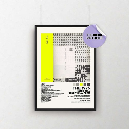 The 1975 Posters / Notes on a Conditional Form Poster, Album Cover Poster, Poster Print Wall Art, The 1975, Notes on a Conditional Form