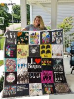 The Beatles Quilt Blanket For Fans Home Decor Gift