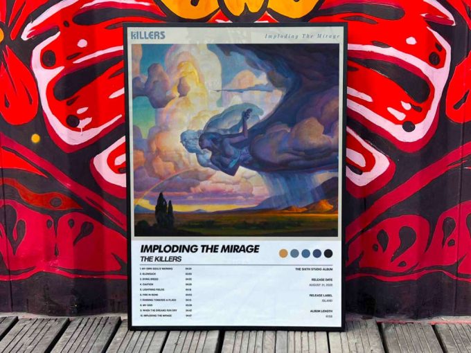 The Killers “Imploding The Mirage” Album Cover Poster #6