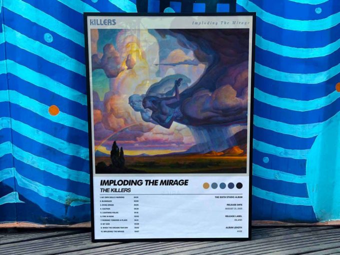 The Killers “Imploding The Mirage” Album Cover Poster #6