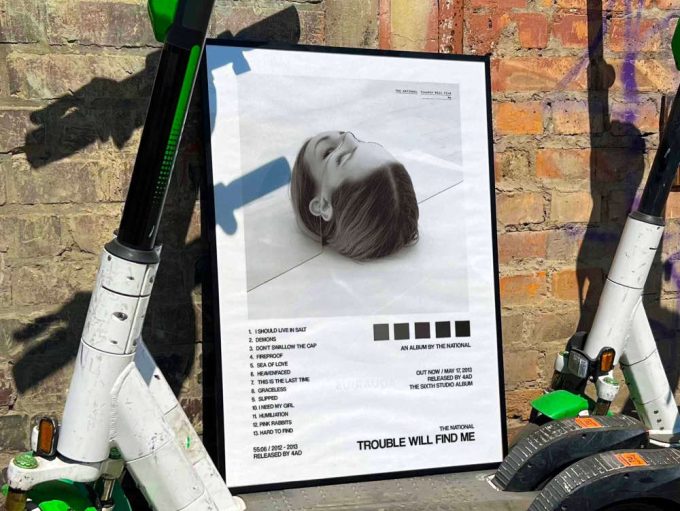 The National “Trouble Will Find Me” Album Cover Poster #2