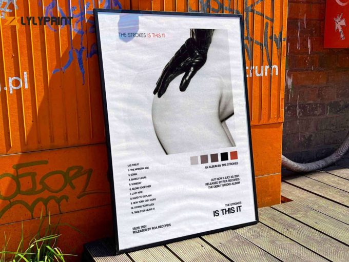 The Strokes “Is This It” Album Cover Poster #2