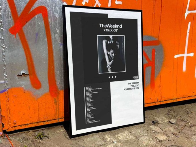 The Weeknd “Trilogy” Album Cover Poster #1