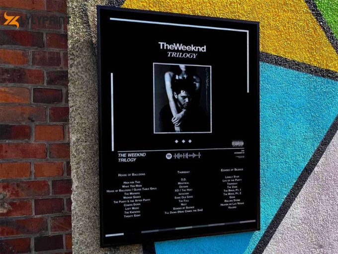 The Weeknd “Trilogy” Album Cover Poster #custom