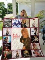 Tina Turner Quilt Blanket For Fans Home Decor Gift