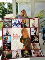 Tina Turner Quilt Blanket For Fans Home Decor Gift