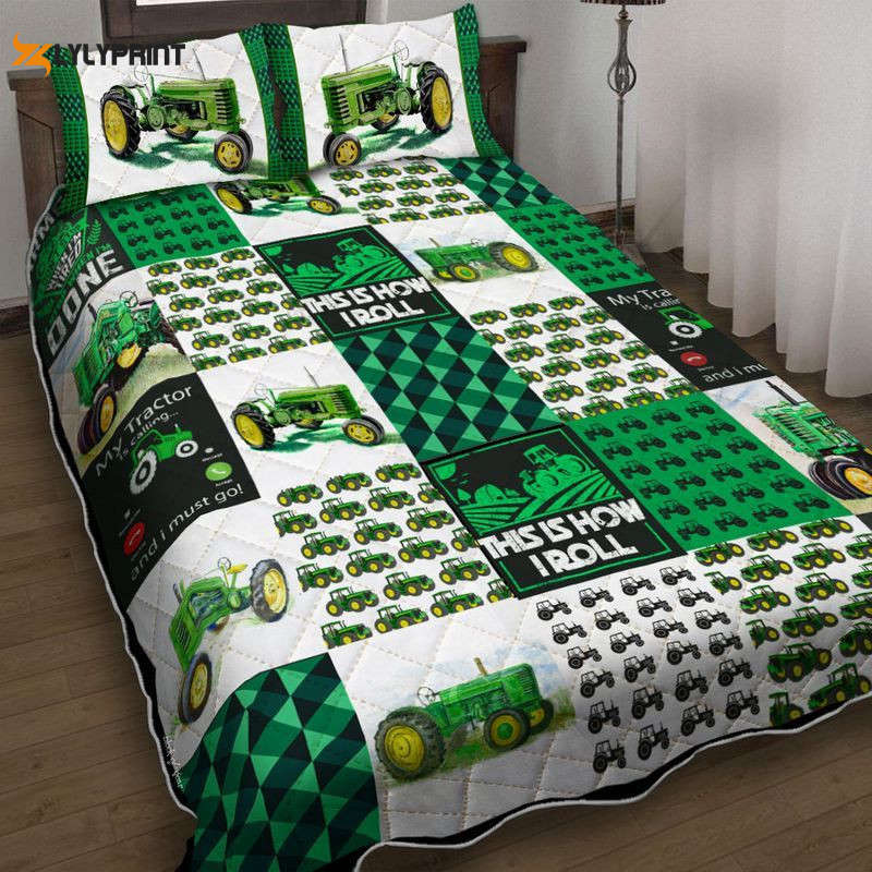 Tractor Farmer This Is How I Roll I’m A Farmer I Don’t Stop When I’m Tired I Stop When I’m Done Quilt Bedding Set Tractor Farmer This Is How I Roll I’m A Farmer I Don’t Stop When I’m Tired I Stop When I’m Done Quilt Bedding Set