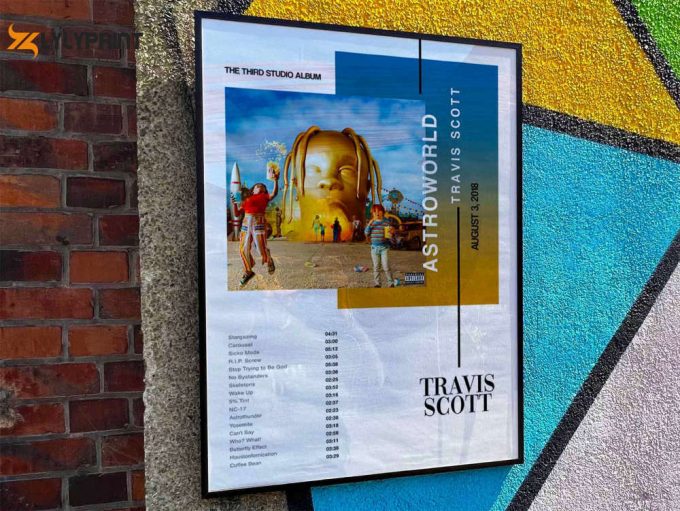 Travis Scott “Astroworld” Album Cover Poster #3
