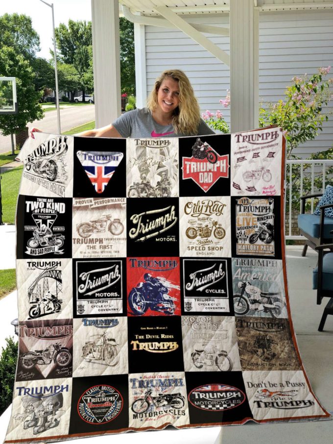 Triumph Quilt Blanket Home Decor Gift