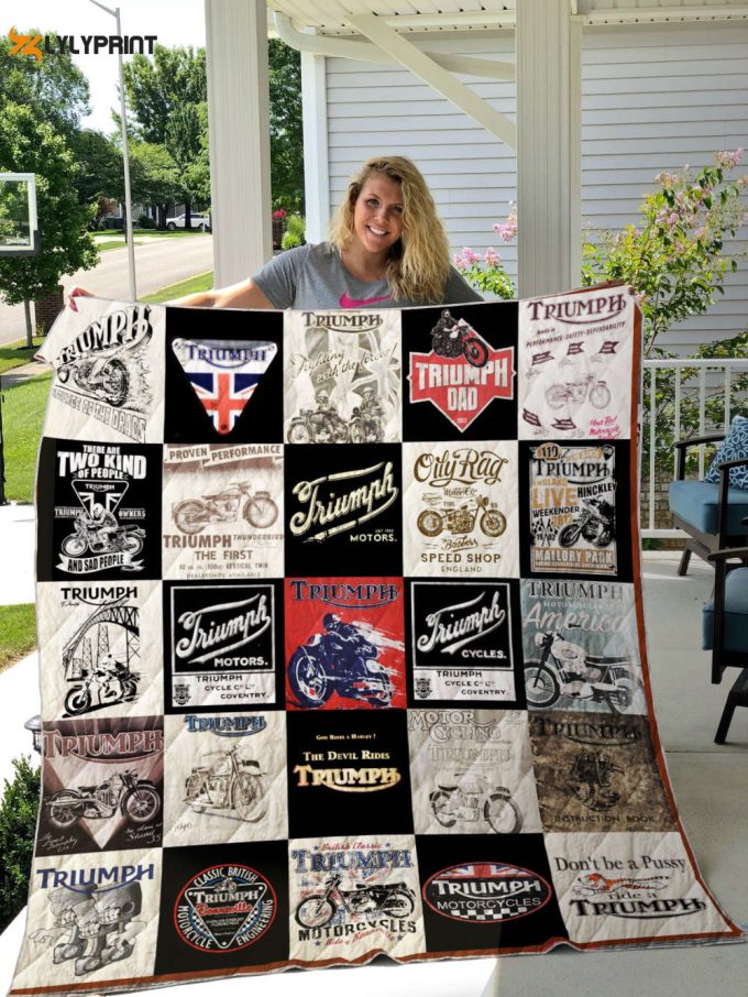 Triumph Quilt Blanket Home Decor Gift