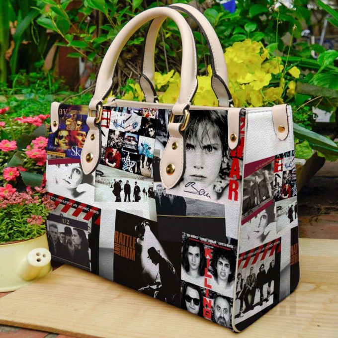 U2 1 Leather Handbag Gift For Women