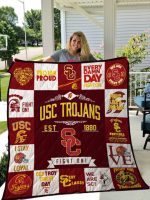USC Trojans 1 Quilt Blanket For Fans Home Decor Gift