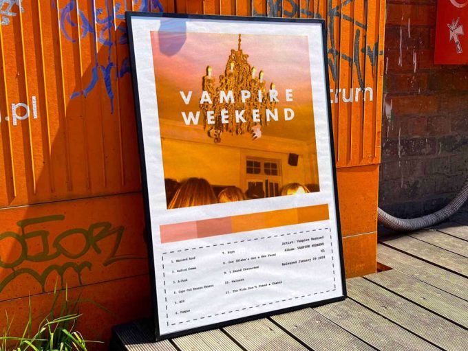 Vampire Weekend “Vampire Weekend” Album Cover Poster #4
