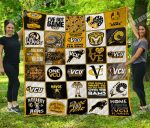 VCU Rams Quilt Blanket For Fans Home Decor Gift