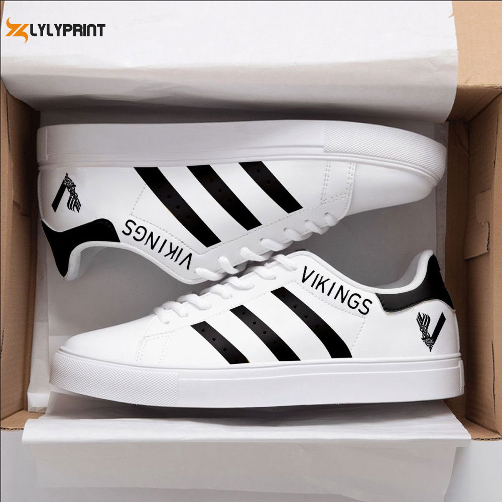 Vikings Skate Shoes For Men Women Fans Gift Vikings Skate Shoes For Men Women Fans Gift
