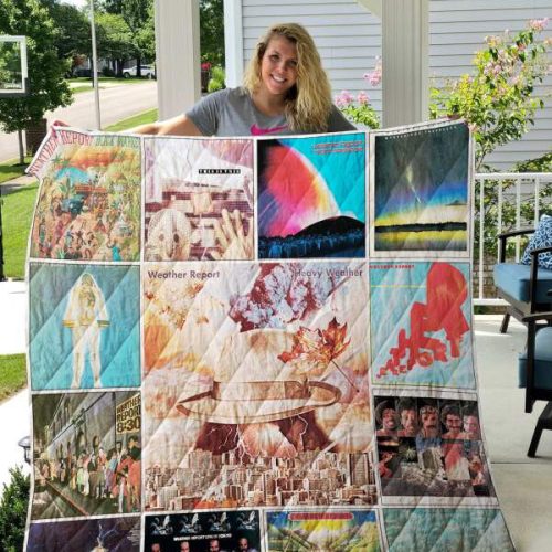 Weather Report 3D Customized Quilt Blanket For Fans Home Decor Gift