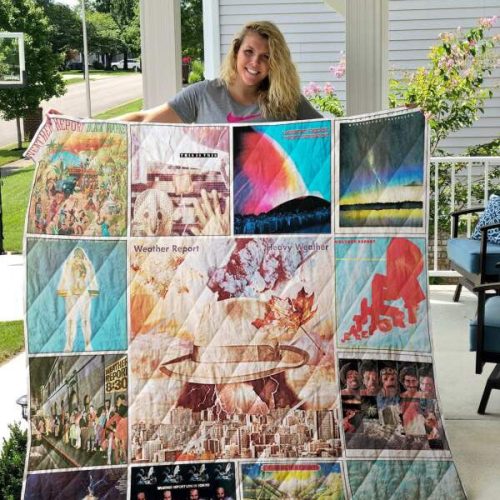 Weather Report 3D Customized Quilt Blanket For Fans Home Decor Gift