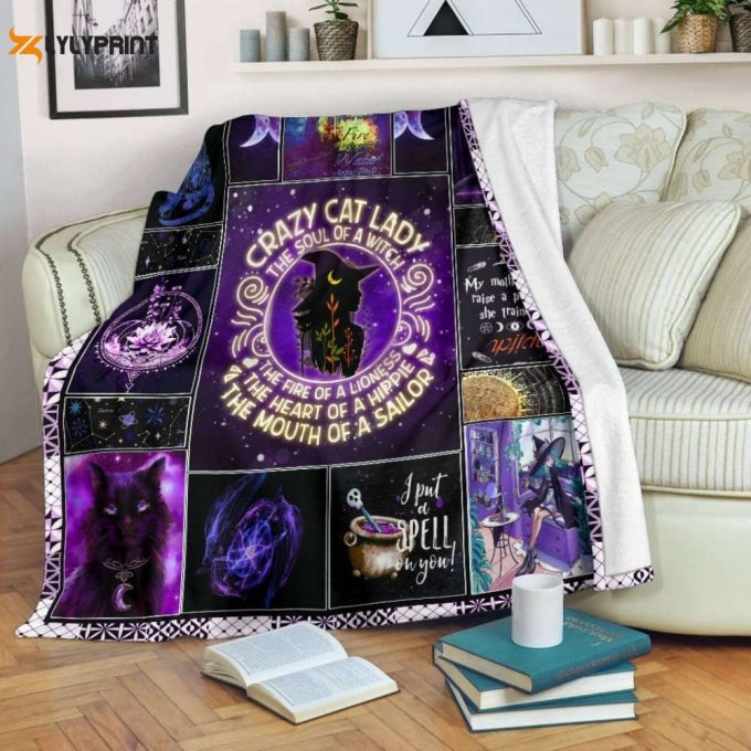 Wicca A Magical Spell 3D Quilt Blanket