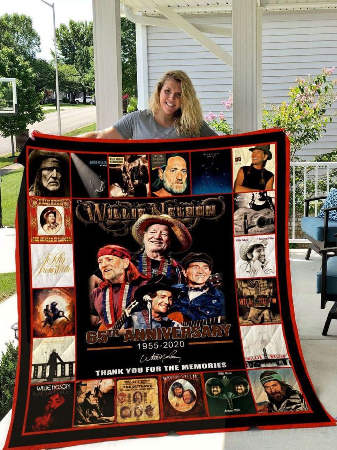 Willie Nelson Quilt Blanket For Fans Home Decor Gift
