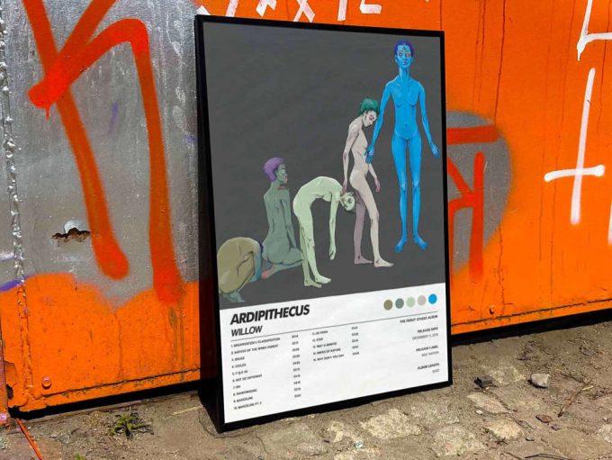 Willow “Ardipithecus” Album Cover Poster for Home Room Decor #6