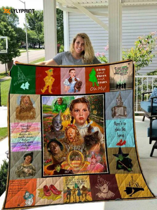 Wizard Of OZ 1Quilt Blanket For Fans Home Decor Gift Wizard Of OZ 1Quilt Blanket For Fans Home Decor Gift
