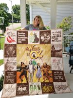 Wizard Of OZ 2 Quilt Blanket For Fans Home Decor Gift