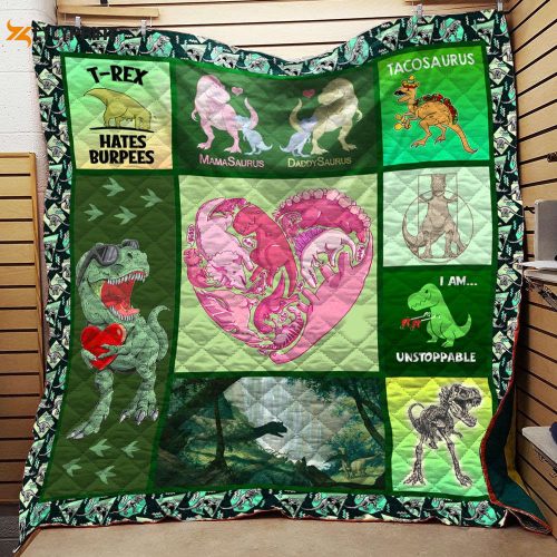 Dinosaur 3D Customized Quilt