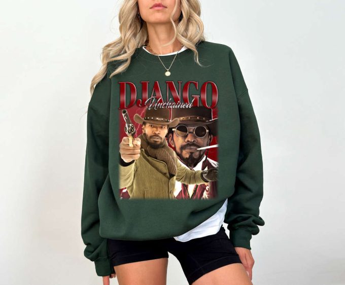 Django Unchained T-Shirt: Trendy Couples Shirt & Sweater – Get Your Stylish Tees Now!