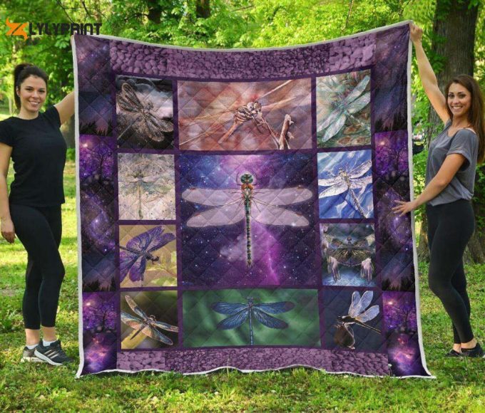 Dragonfly Love Me Or Not Awesome 3D Customized Quilt