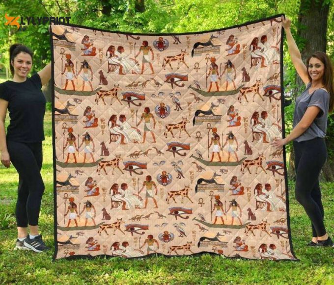 Egyptian 3D Customized Quilt
