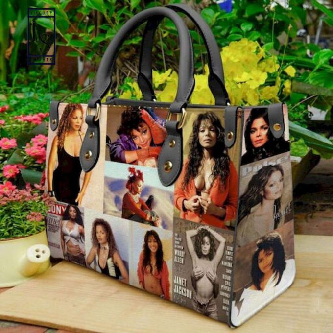 Janet Jackson Leather Handbag 2