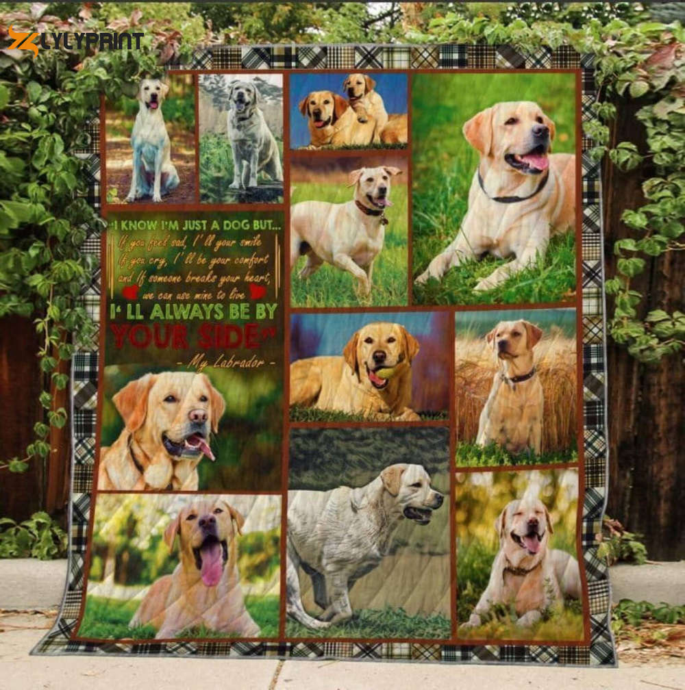 Labrador Retriever A Dog Awesome 3D Customized Quilt Labrador Retriever A Dog Awesome 3D Customized Quilt