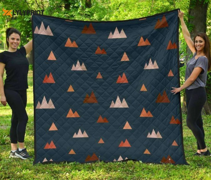 Mountain 3D Customized Quilt