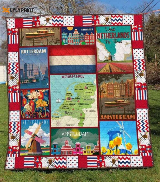 Netherlands 3D Customized Quilt