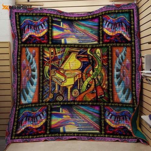 Piano3D Customized Quilt