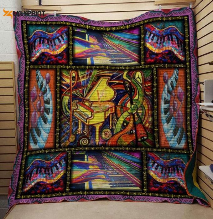 Piano3D Customized Quilt