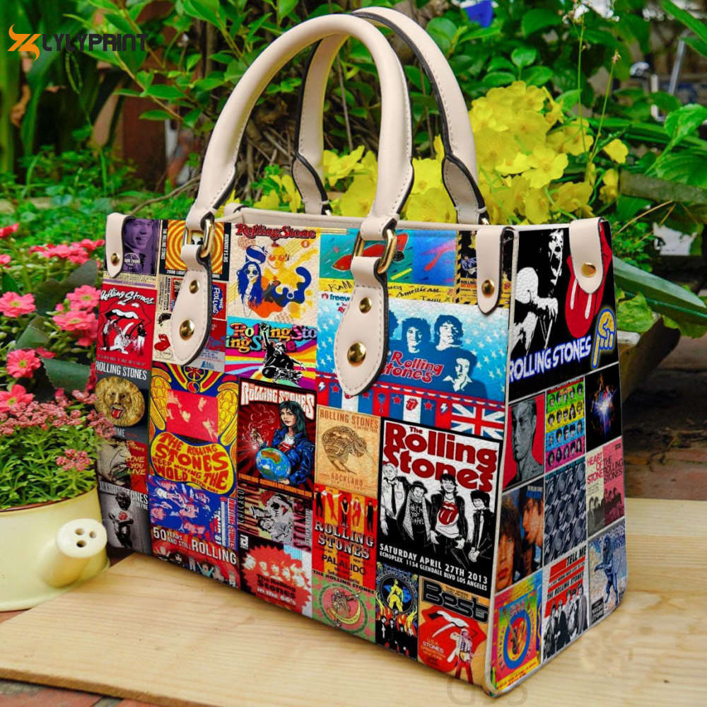 Rolling Stones 2 Leather Handbag 1 Rolling Stones 2 Leather Handbag 1