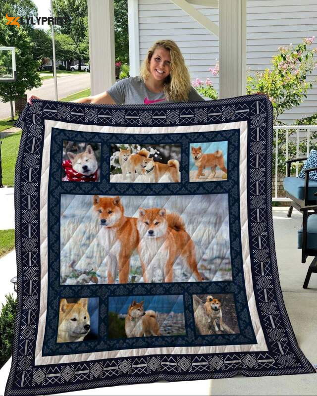 Shiba Inu 3D Customized Quilt Shiba Inu 3D Customized Quilt