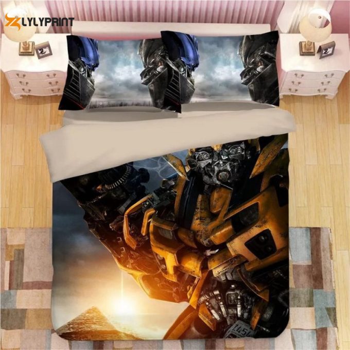 Transformers Bumblebee 1 Duvet Quilt Bedding Set