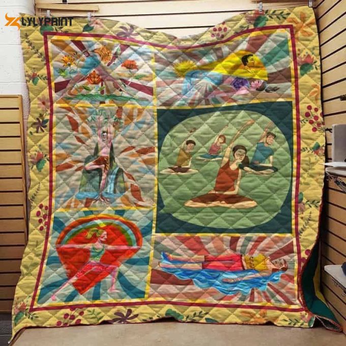 Yoga 3D Customized Quilt